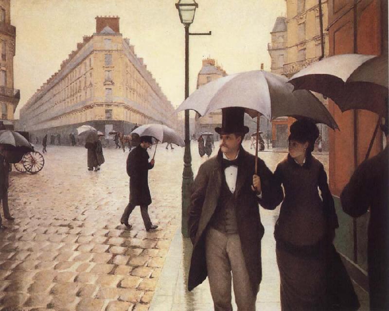 Gustave Caillebotte Paris Street,Rainy Day Germany oil painting art